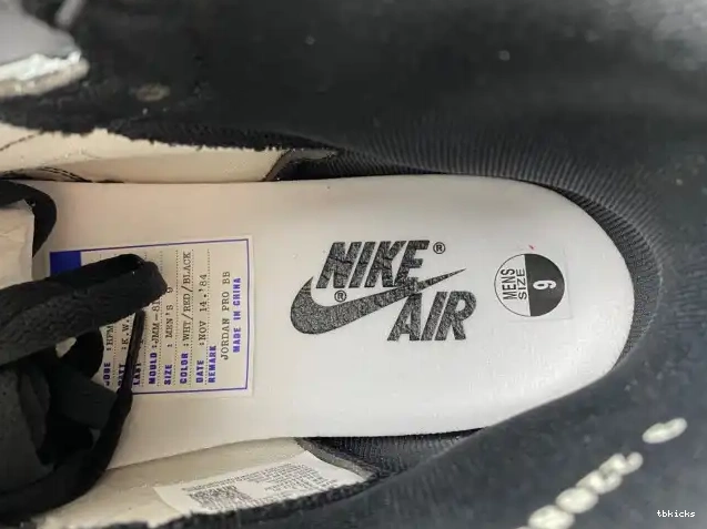 Rep TBK White Jordan 1 Black High Retro 85 BQ4422-001 (2023) 0404